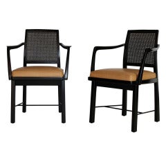 Pair of Edward Wormley for Dunbar Dining Chairs