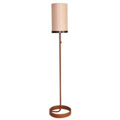 Atelier Iron and Leather Floor Lamp