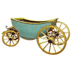 18th C CHILDS CABRIOLET 8