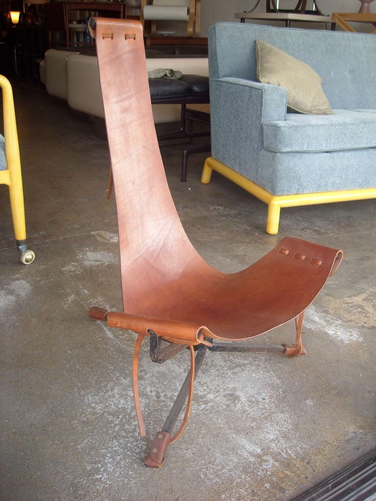 This is a well know chair by the artist Daniel Wenger, is titled 