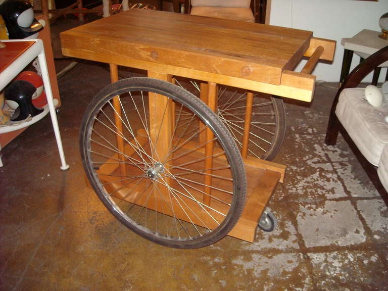 Just an amazing idea in this cart pure California design  # 9 in the Pasadena Museum book.