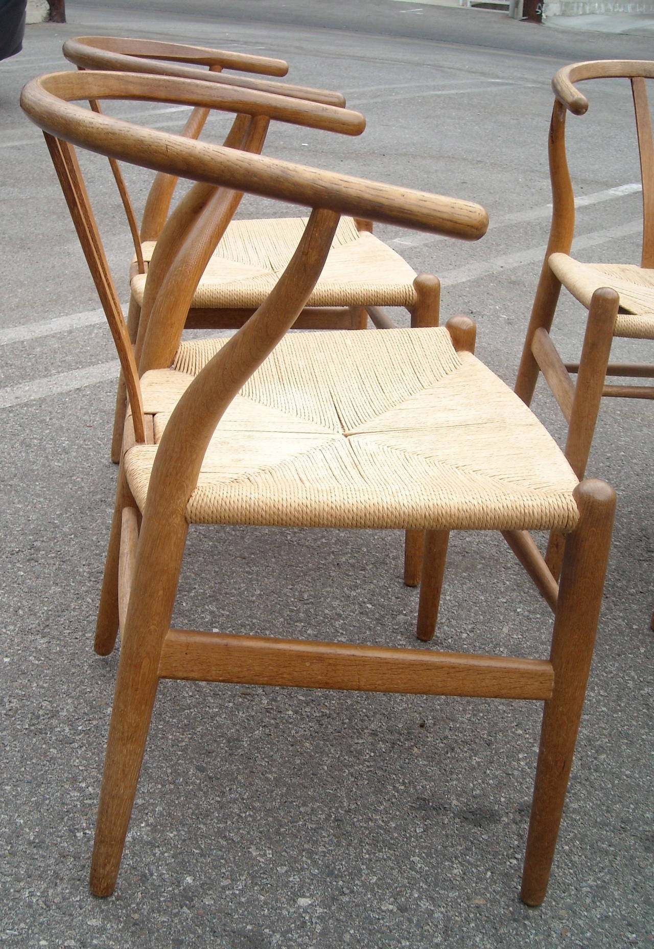 original hans wegner chairs