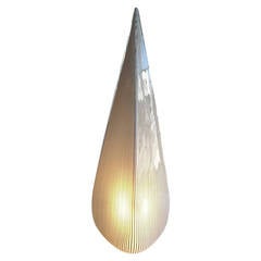 Vetri Tall, Triangular Murano Glass Table Lamp