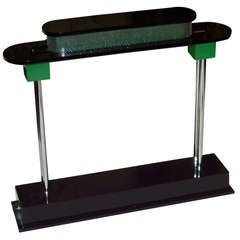 Ettore Sottsass "Pausania" table /desk lamp, for Artemide, Label 6