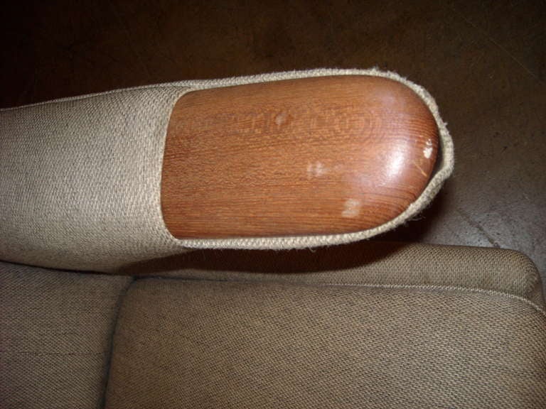 Hans Wegner signed  Papa Bear chair and maker's A.P Stolen 1