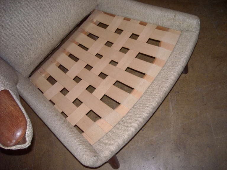 Mid-20th Century Hans Wegner signed  Papa Bear chair and maker's A.P Stolen