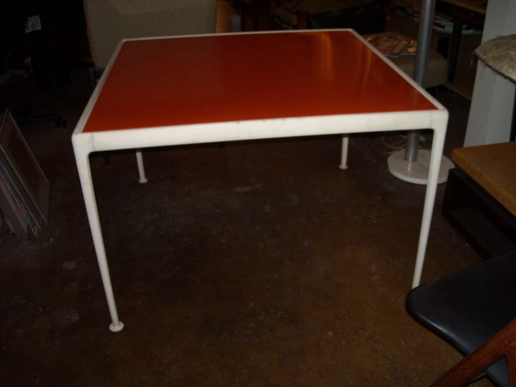 Richard Schultz for Knoll aluminum dining table. In Good Condition In Los Angeles, CA