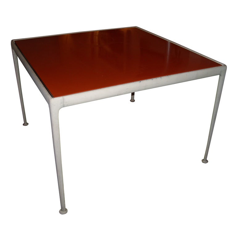 Richard Schultz for Knoll aluminum dining table.