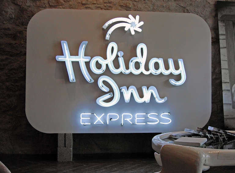 American Holiday Inn Express Sign For Sale