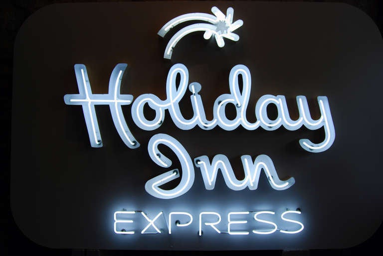 old holiday inn sign