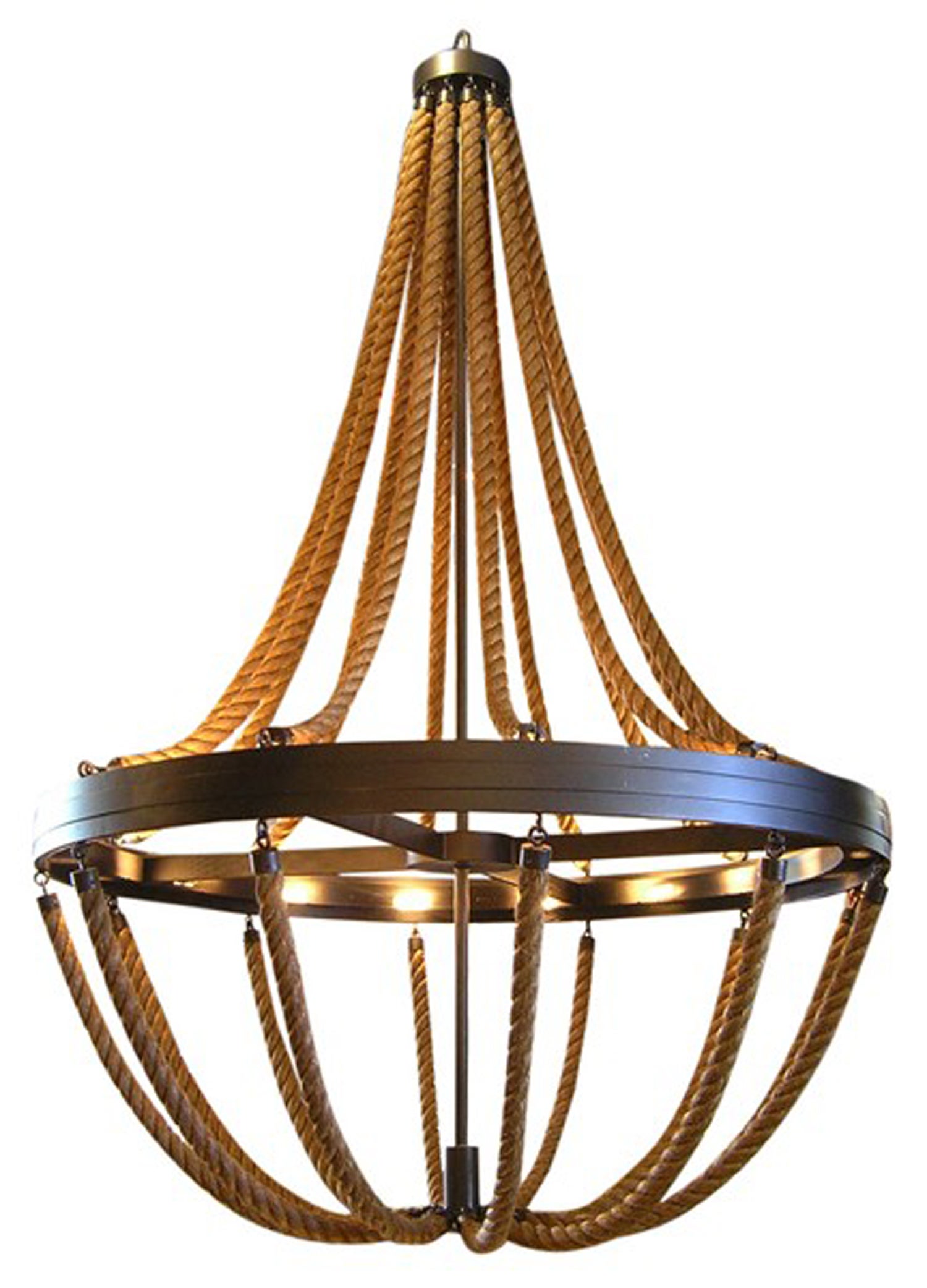 Lampadario a corda in vendita