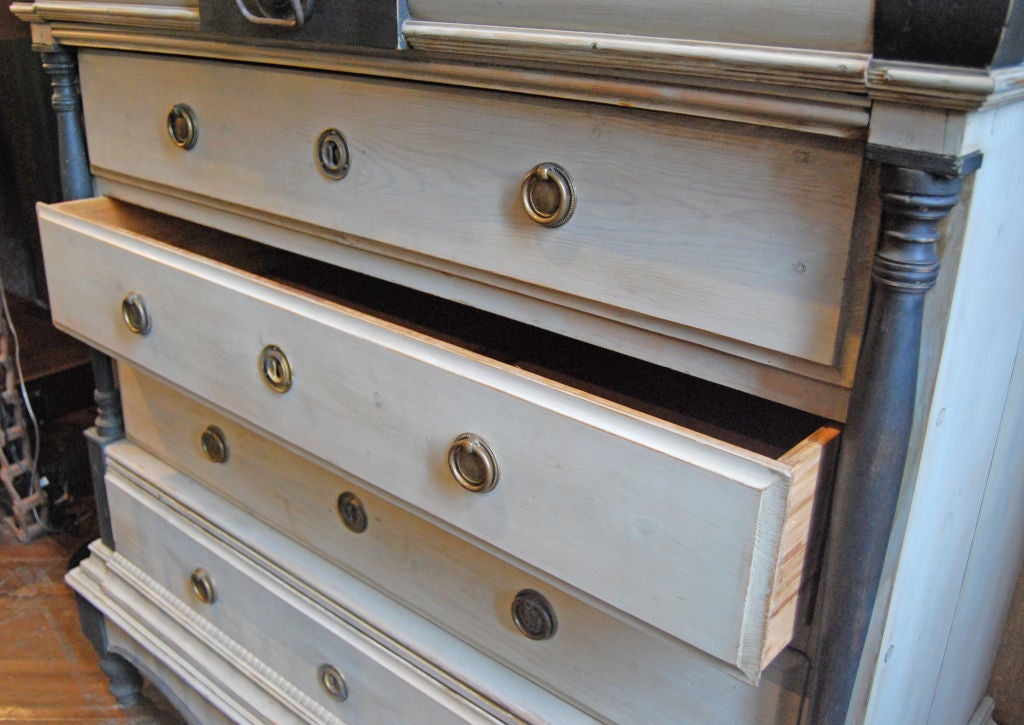 antique pine chest of drawers