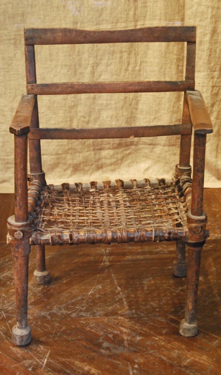 Ethiopian chieftain chairs For Sale