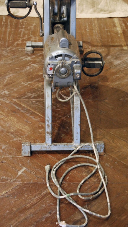 Metal vintage exercise bike