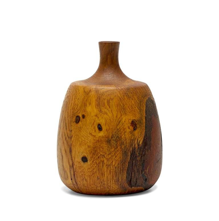 American Oak Vase by Rude Osolnik