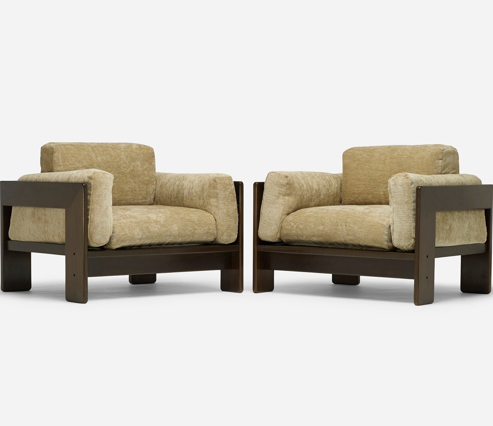 Pair of "Bastiano" Chairs by Afra and Tobia Scarpa