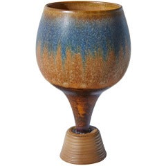 "Farsta Terra Spirea" Vase by Wilhelm Kåge