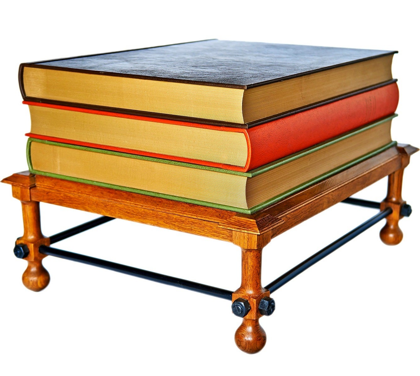 "Stacked Books" Table by John Dickinson