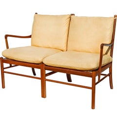 "Colonial" Settee by Ole Wanscher