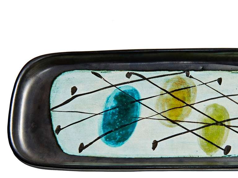 Ceramic Tray by Georges Jouve (Moderne)
