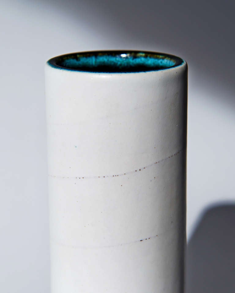 Mid-20th Century Cylinder Vase by Georges Jouve