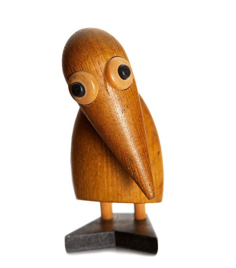 Carved Wooden Birds