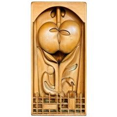 "The Forbidden Fruit" Sculpture by Jan De Swart