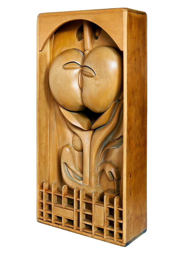 "The Forbidden Fruit" Sculpture by Jan De Swart