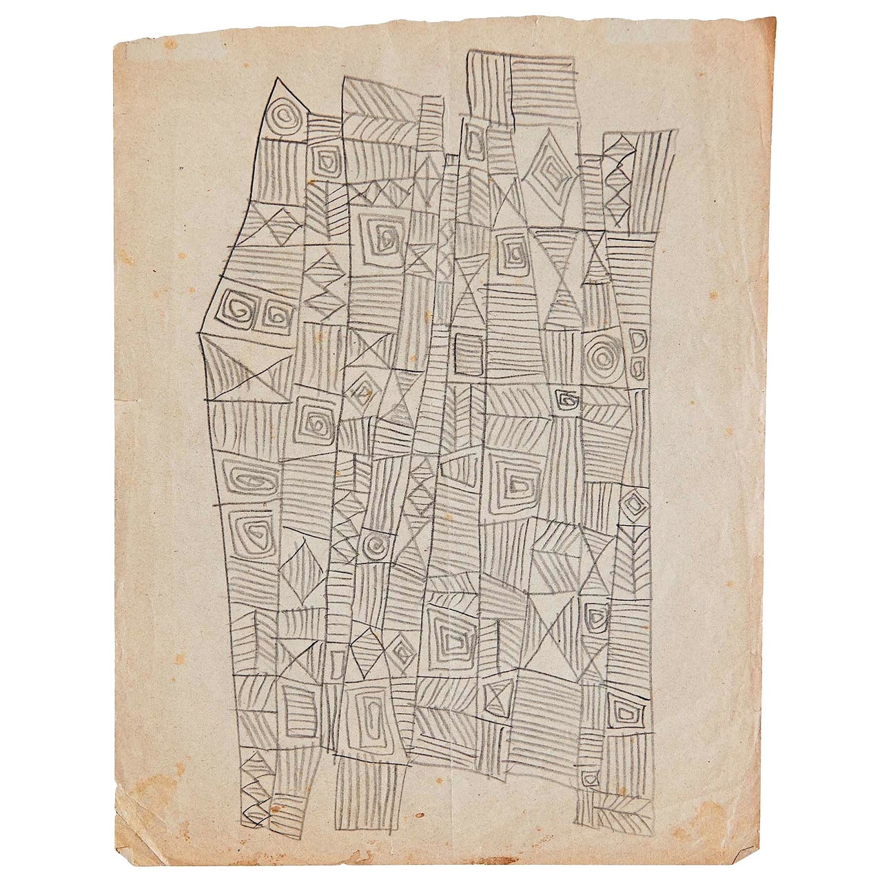 Drawing by Guido Gambone For Sale