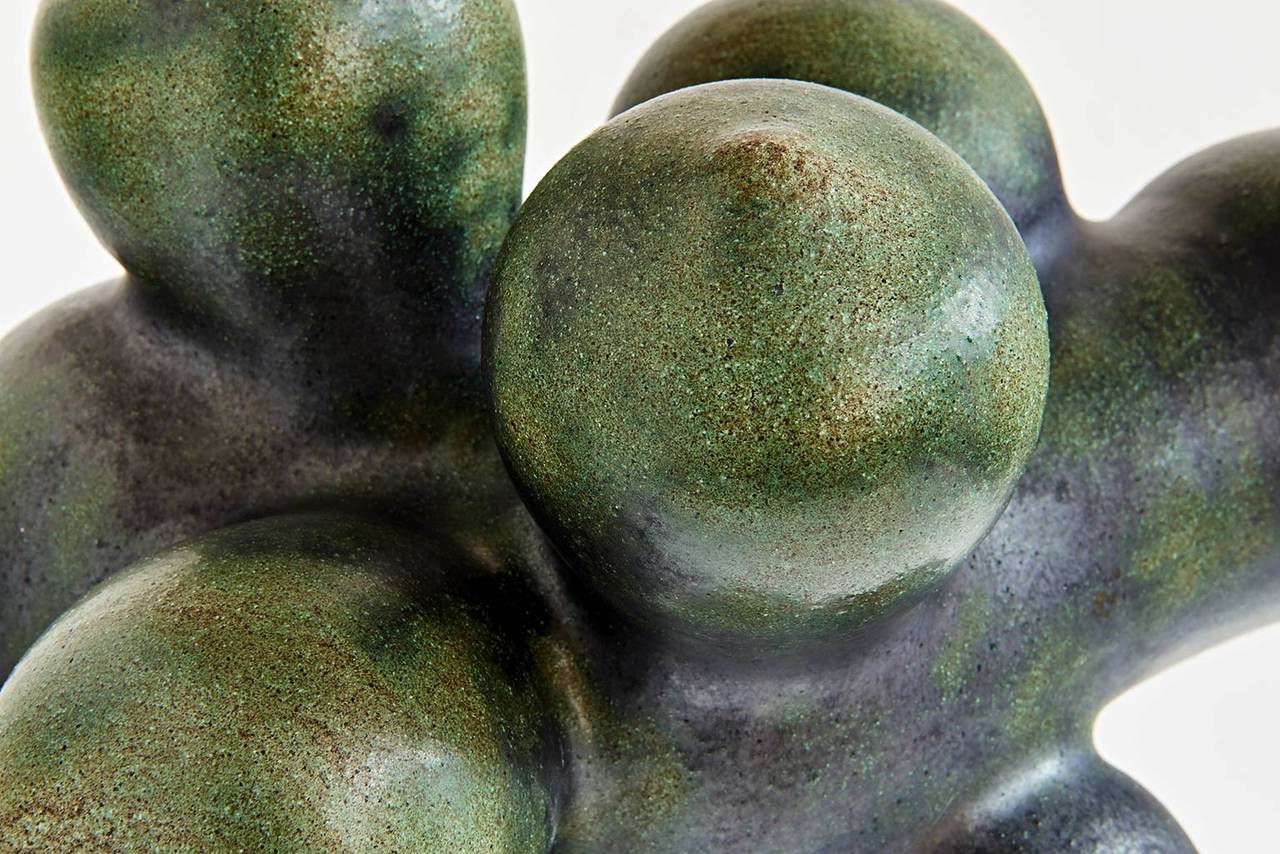 Glazed Ceramic Sculpture by Anthony Villis