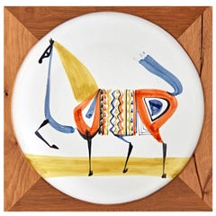 Plate by Roger Capron