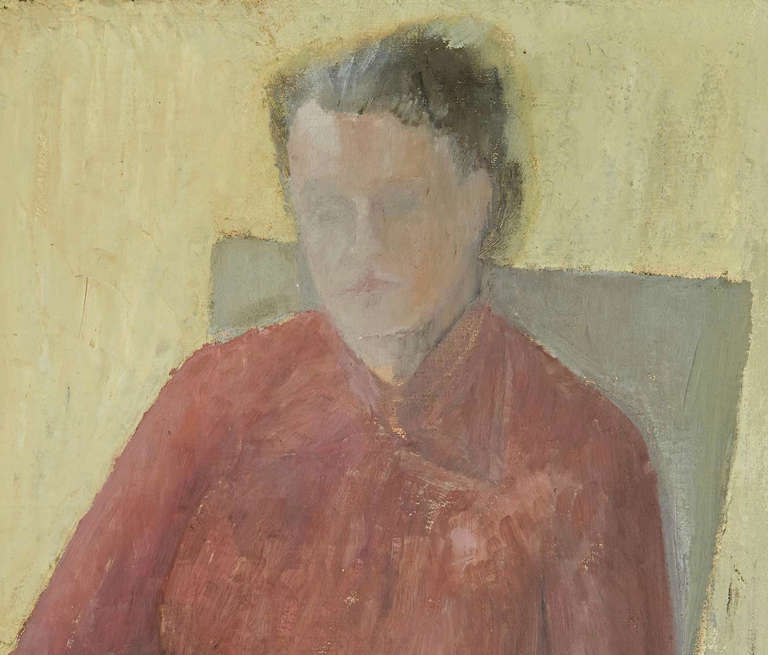Mid-20th Century Three Portraits of Unknown Women