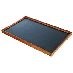 Retro Teak-Trimmed Trays by Finn Juhl