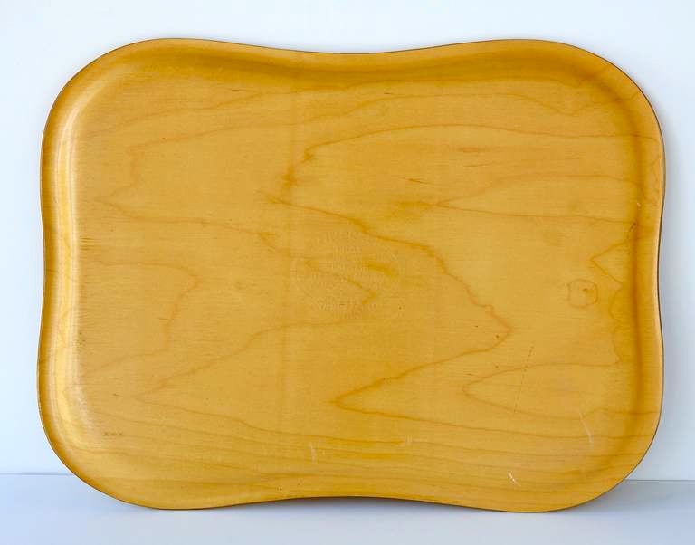 Molded Plywood Tray by Tapio Wirkkala In Excellent Condition In Los Angeles, CA
