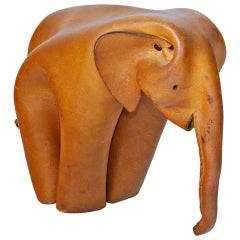 Leather Elephant by Deru