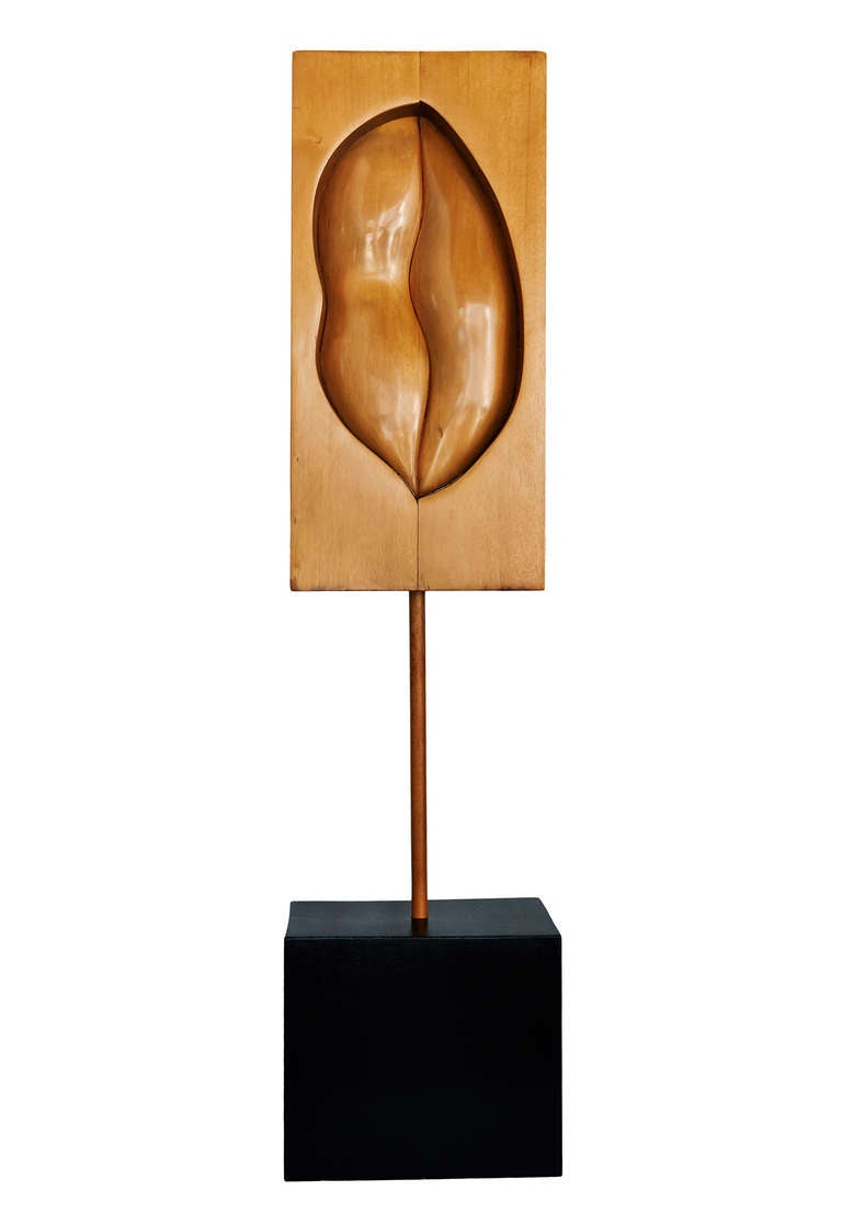 Carved Sculpture by Jan de Swart