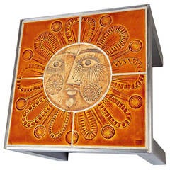 "Soleil" Table by Roger Capron and Jean Derval 3