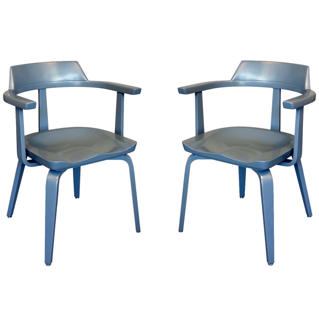 Pair of "W199" Armchairs by Walter Gropius