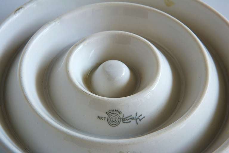 Porcelain Ashtray by La Gardo Tackett