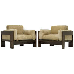 Pair of "Bastiano" Chairs by Afra and Tobia Scarpa 3