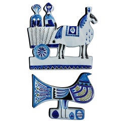 Wall-Plaques by Roger Capron 1