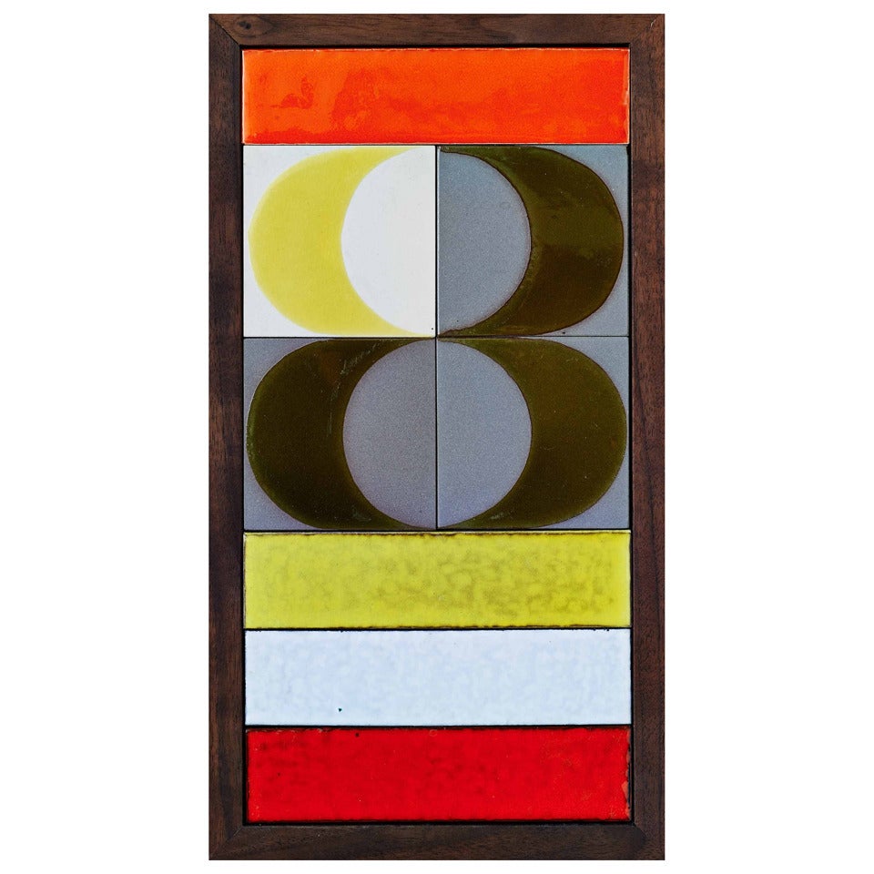 Ceramic Wall-Plaque by Gilbert Portanier and Roger Capron