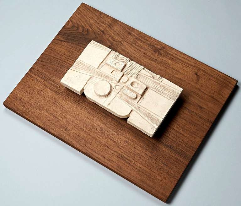 Maquette für Wandskulptur von Jean Derval (Moderne)