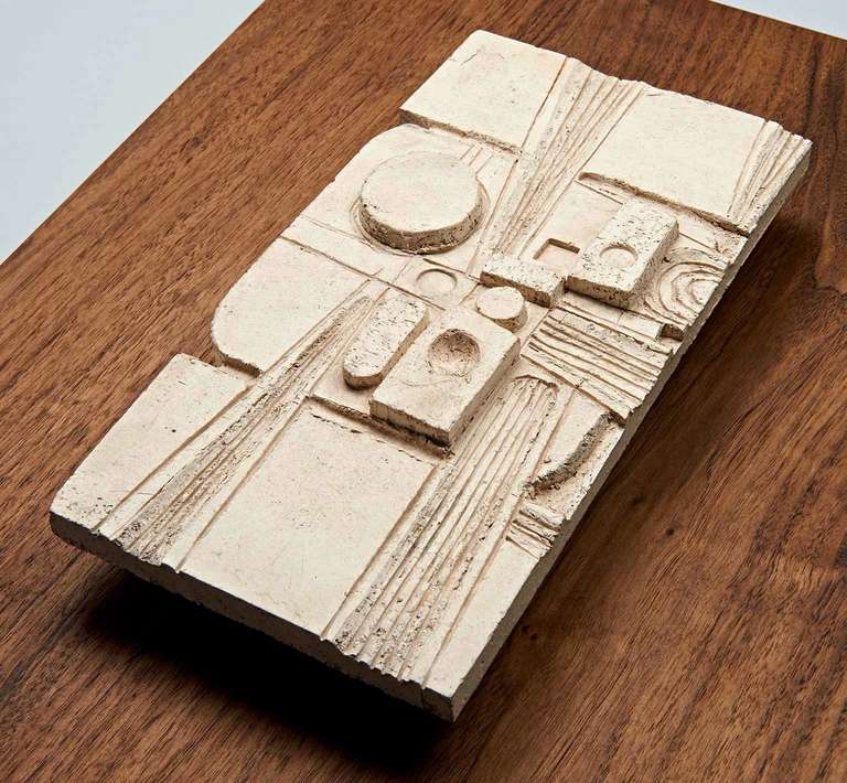Maquette für Wandskulptur von Jean Derval (Geschnitzt)