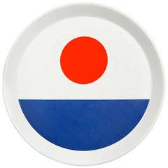 "Fantasia Italiana" Plate by Gio Ponti