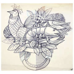 Drawing by Jean Derval 11