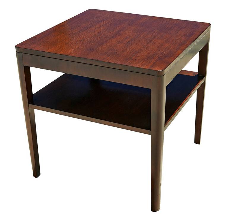 Mid-20th Century Walnut End Table by Billy Haines