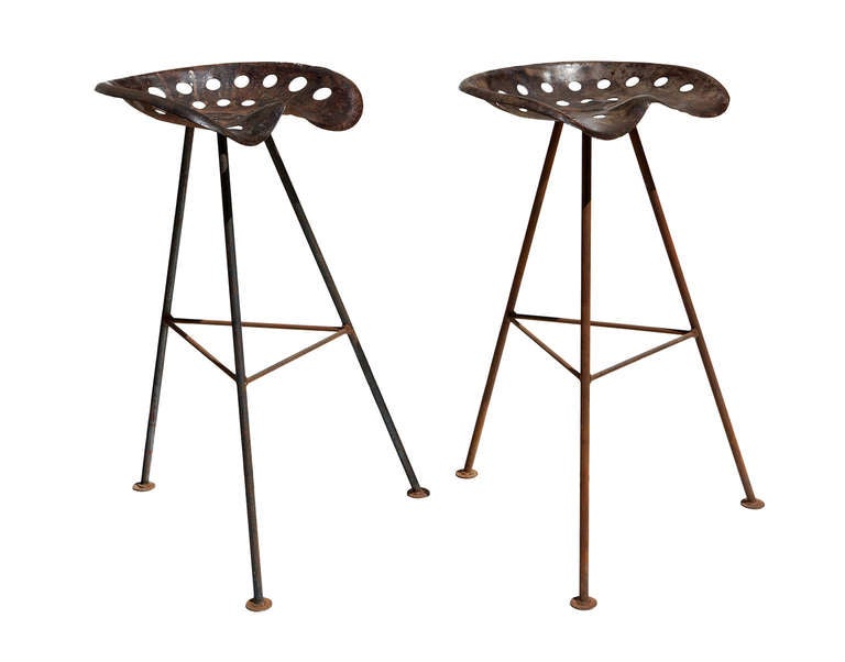 American Tractor Seat Bar Stools by Benjamin Baldwin