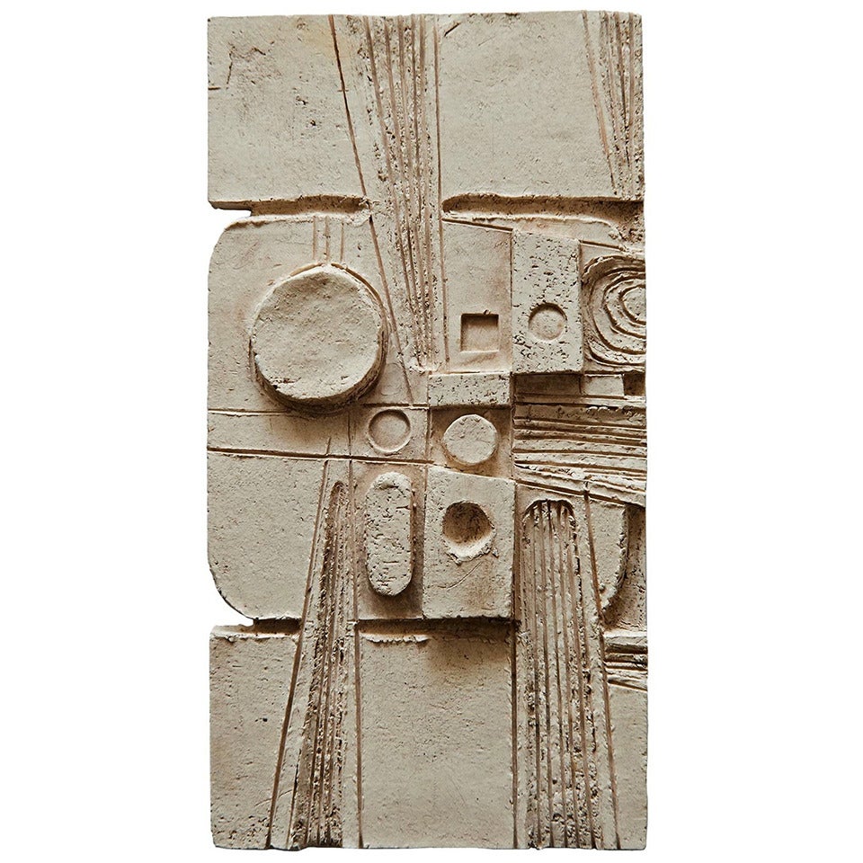Maquette für Wandskulptur von Jean Derval