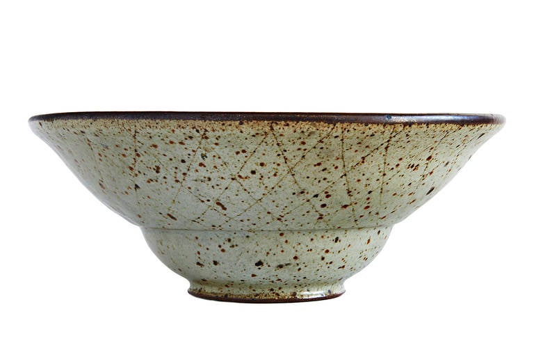 Mid-Century Modern Bowl by Antonio Prieto For Sale